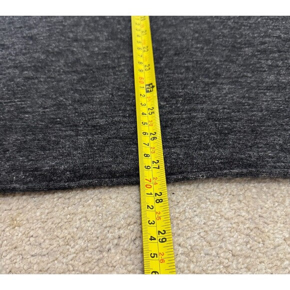 COS Women's Black Wool Linen Fitted Long Sleeves Tee Shirt Large Oversized Boxy - Picture 4 of 13